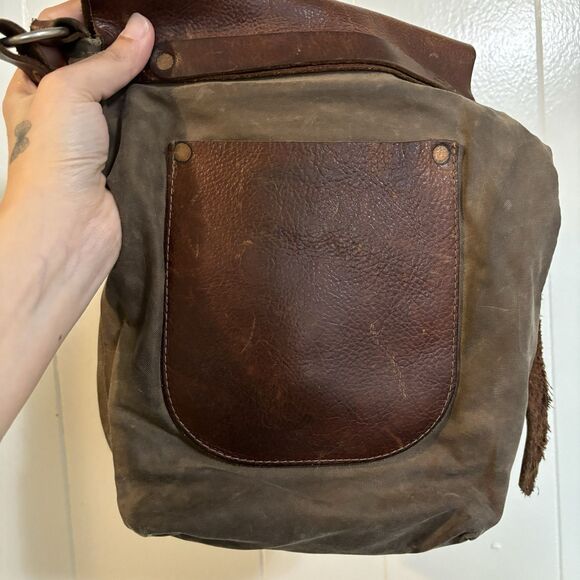 Iron+Copper+Bronze Flap Bag READ - Picture 10 of 11